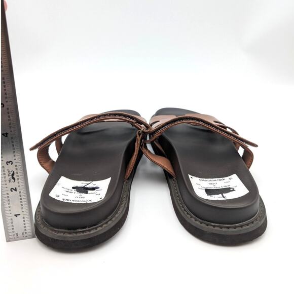 Steve Madden Maiven Casual Slide Sandal Open Toe Men's Brown Size US10M EU43 - Picture 5 of 12